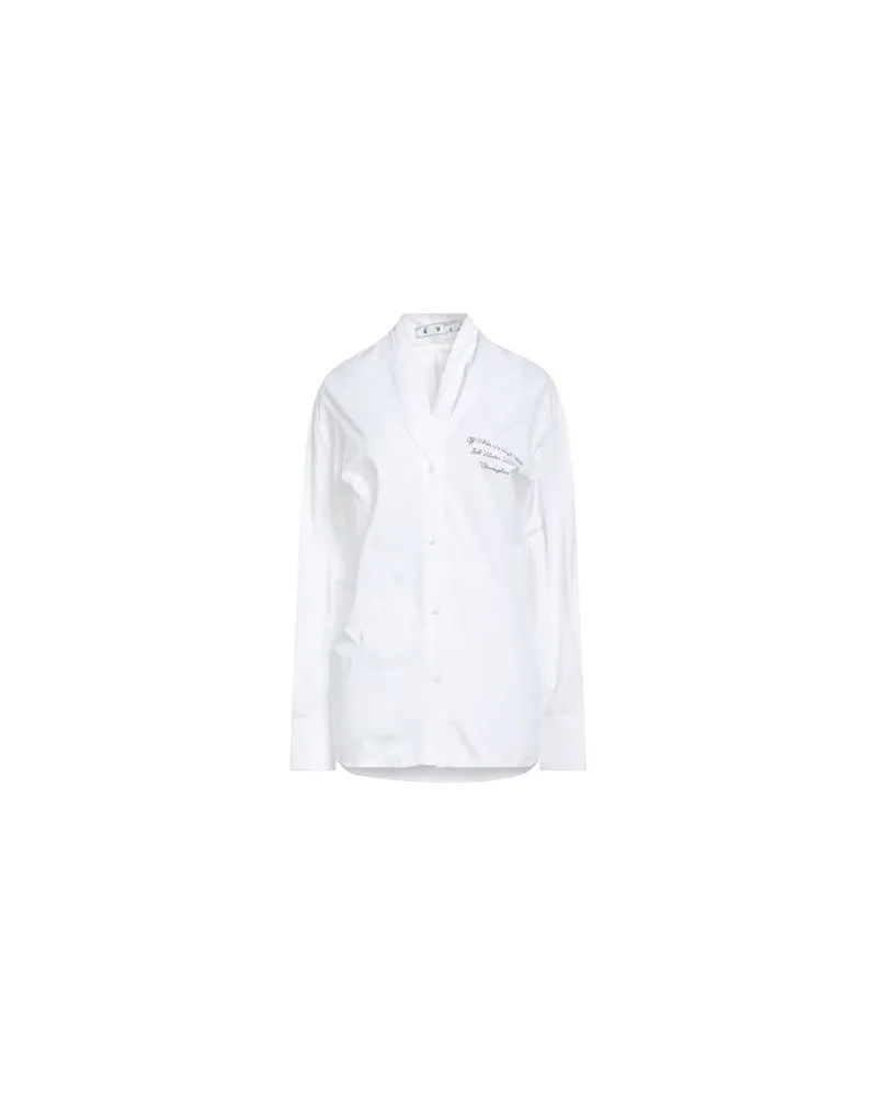OFF-WHITE TOPS - Hemdenauf YOOX.COM Weiß