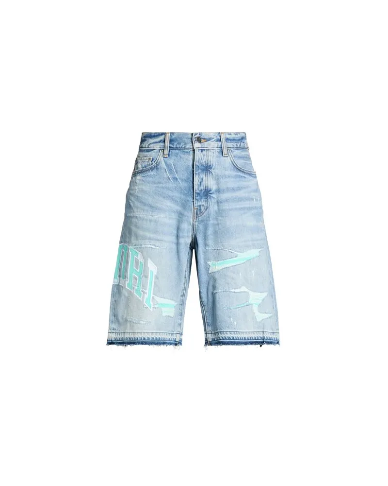 Amiri HOSEN & RÖCKE - Jeansshortsauf YOOX.COM Blau