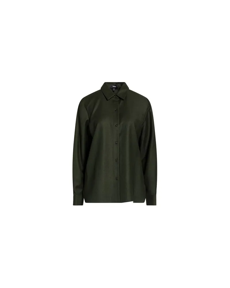 Theory TOPS - Hemdenauf YOOX.COM Dunkelgrün