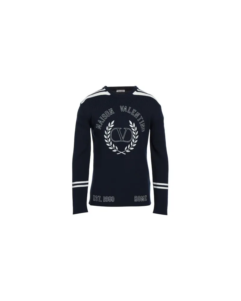 Valentino Garavani STRICKWAREN - Pulloverauf YOOX.COM Nachtblau