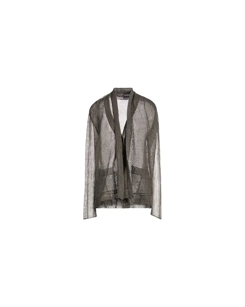 Masnada STRICKWAREN - Strickjackenauf YOOX.COM Salbeigrün