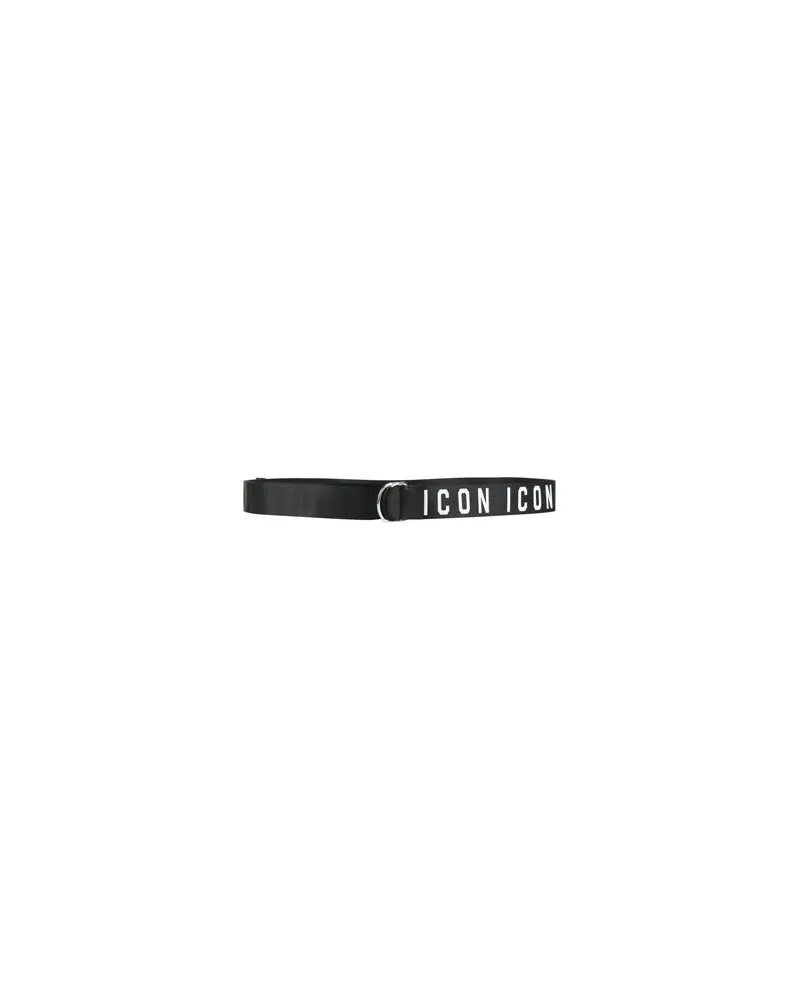 Dsquared2 ICON - Kleinlederwaren - Gürtelauf YOOX.COM Schwarz