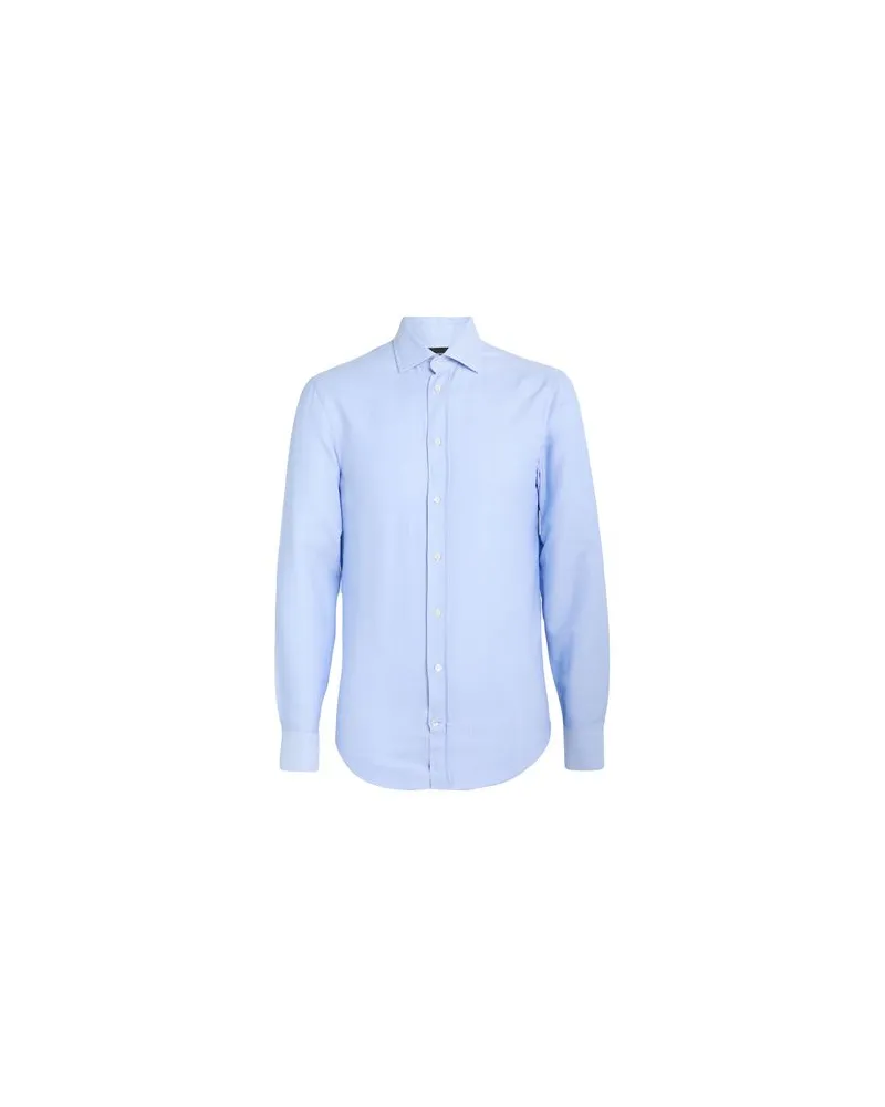 Emporio Armani TOPS - Hemdenauf YOOX.COM Himmelblau