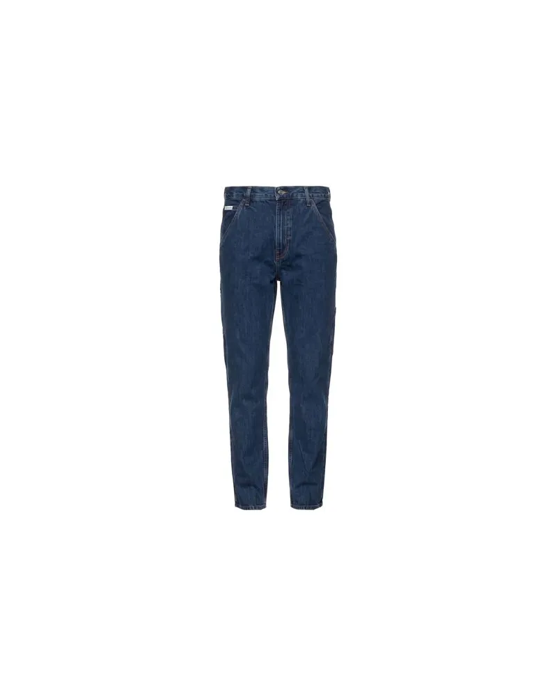 Calvin Klein HOSEN & RÖCKE - Jeanshosenauf YOOX.COM Blau