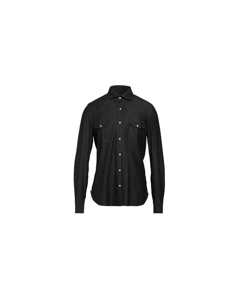 Luigi Borrelli TOPS - Jeanshemdenauf YOOX.COM Braungrau