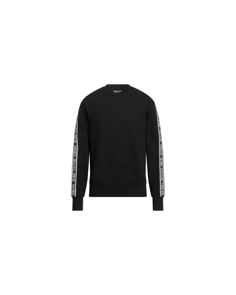 Versace Jeans TOPS - Sweatshirtsauf YOOX.COM Schwarz