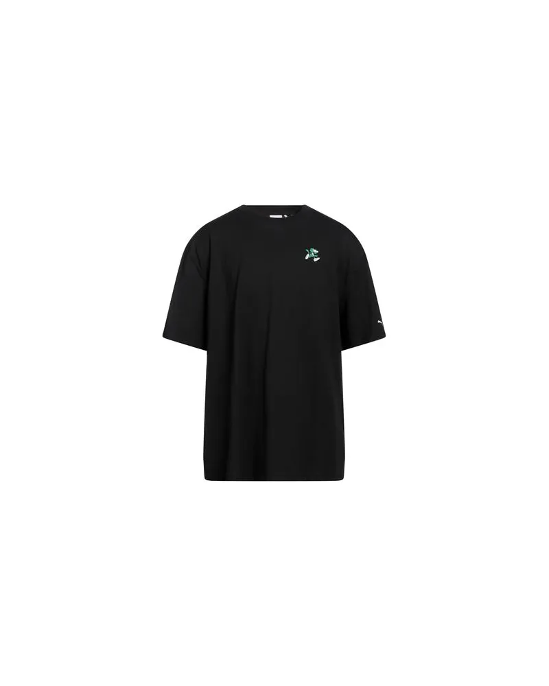 Puma TOPS - T-shirtsauf YOOX.COM Schwarz