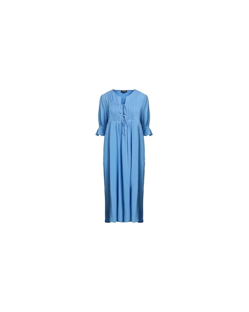 True Religion KLEIDER - Midi-Kleiderauf YOOX.COM Hellblau