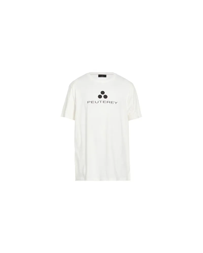 Peuterey TOPS - T-shirtsauf YOOX.COM Elfenbein