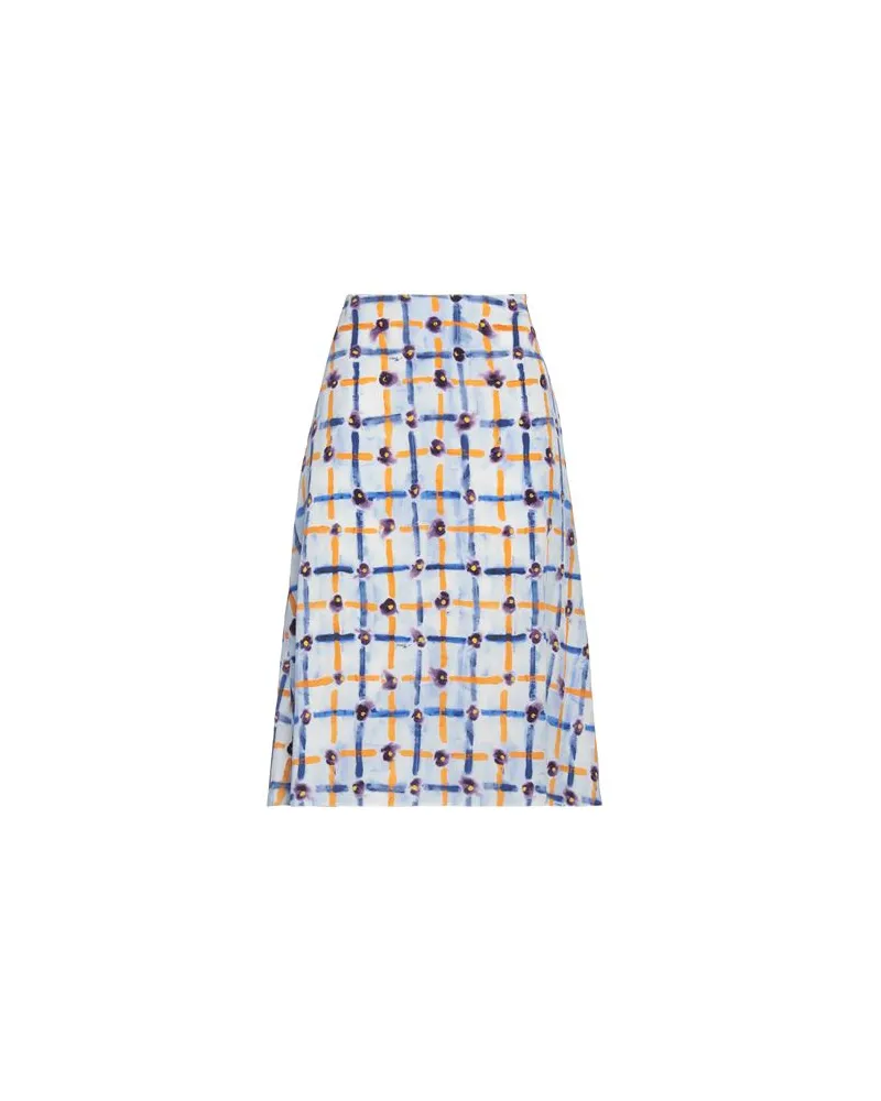 Marni HOSEN & RÖCKE - Midi-Röckeauf YOOX.COM Himmelblau