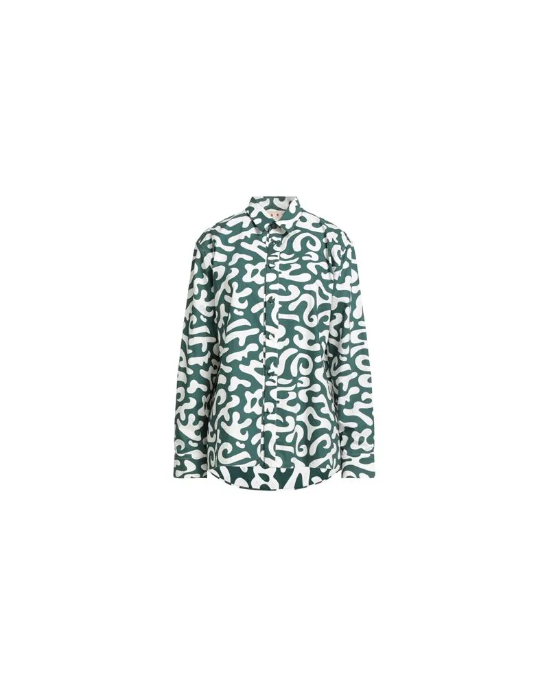 Marni TOPS - Hemdenauf YOOX.COM Dunkelgrün