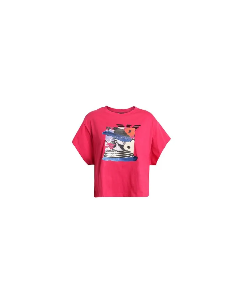 Emporio Armani TOPS - T-shirtsauf YOOX.COM Magenta
