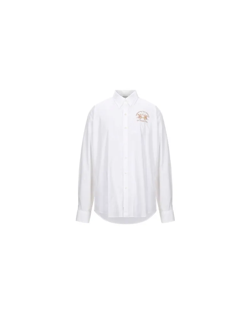La Martina TOPS - Hemdenauf YOOX.COM Weiß