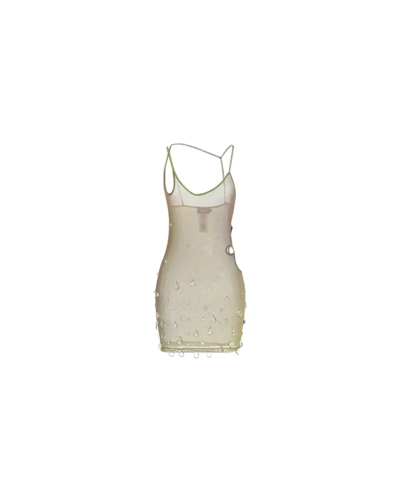 GCDS KLEIDER - Mini-Kleiderauf YOOX.COM Militärgrün