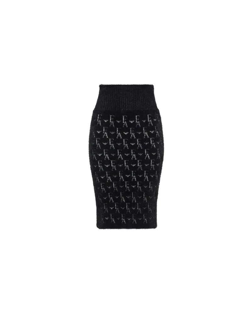 Emporio Armani HOSEN & RÖCKE - Midi-Röckeauf YOOX.COM Marineblau