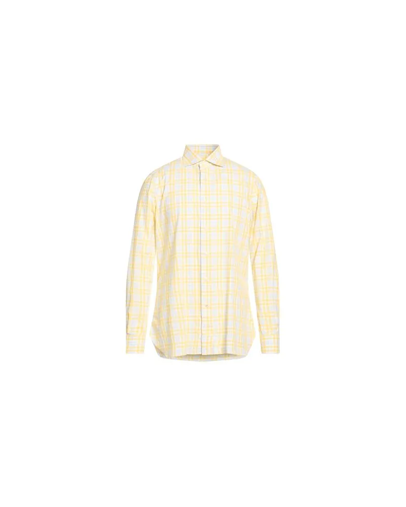 Isaia TOPS - Hemdenauf YOOX.COM Gelb