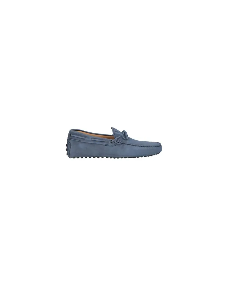 TOD'S SCHUHE - Mokassinsauf YOOX.COM Blaugrau