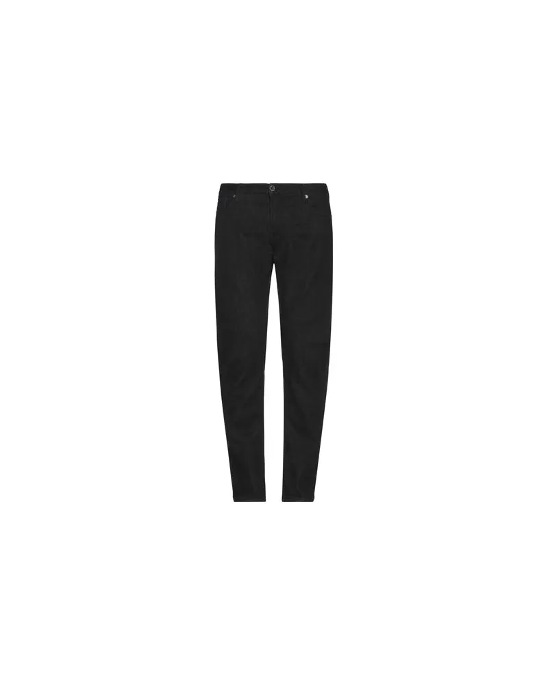 Emporio Armani HOSEN & RÖCKE - Jeanshosenauf YOOX.COM Schwarz