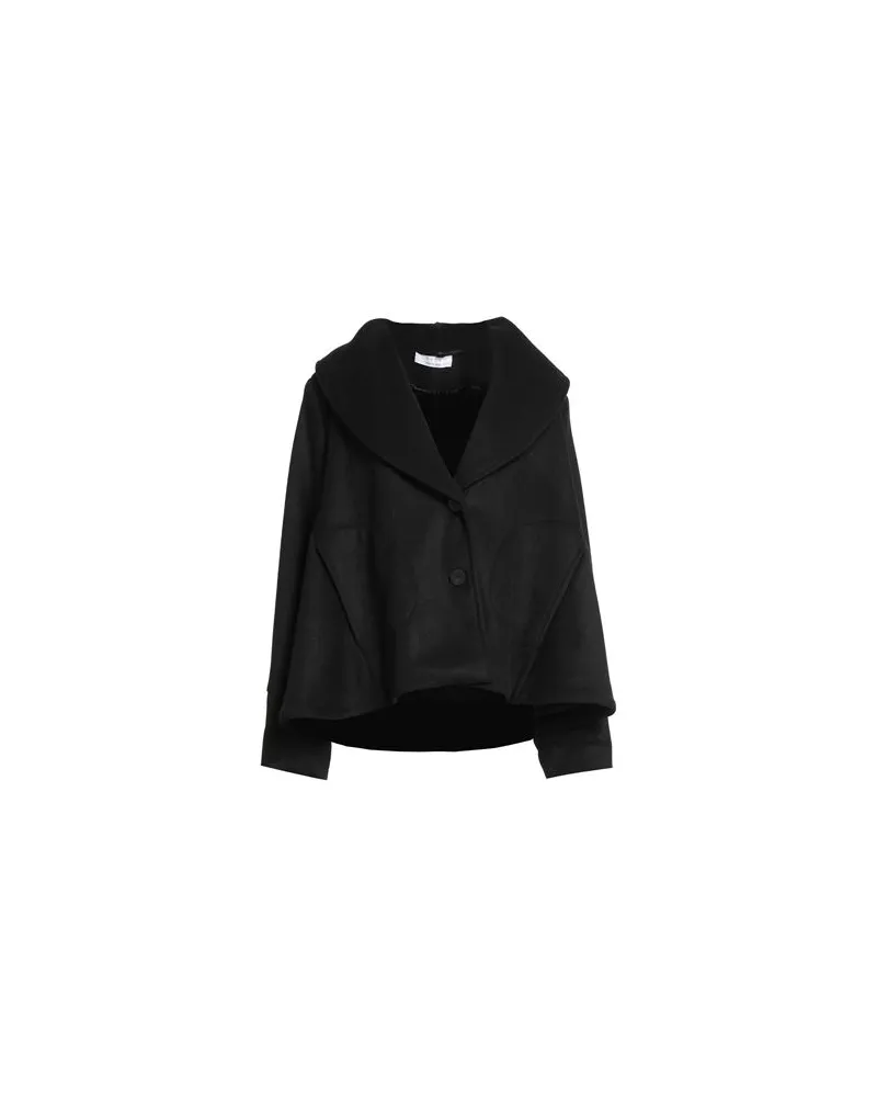 Kaos JACKEN & MÄNTEL - Mäntelauf YOOX.COM Schwarz