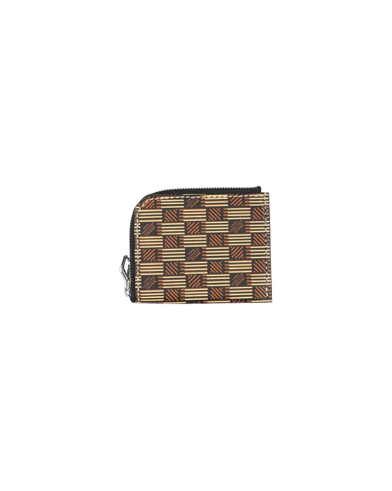 Moreau Paris Kleinlederwaren - Brieftaschenauf YOOX.COM Braun