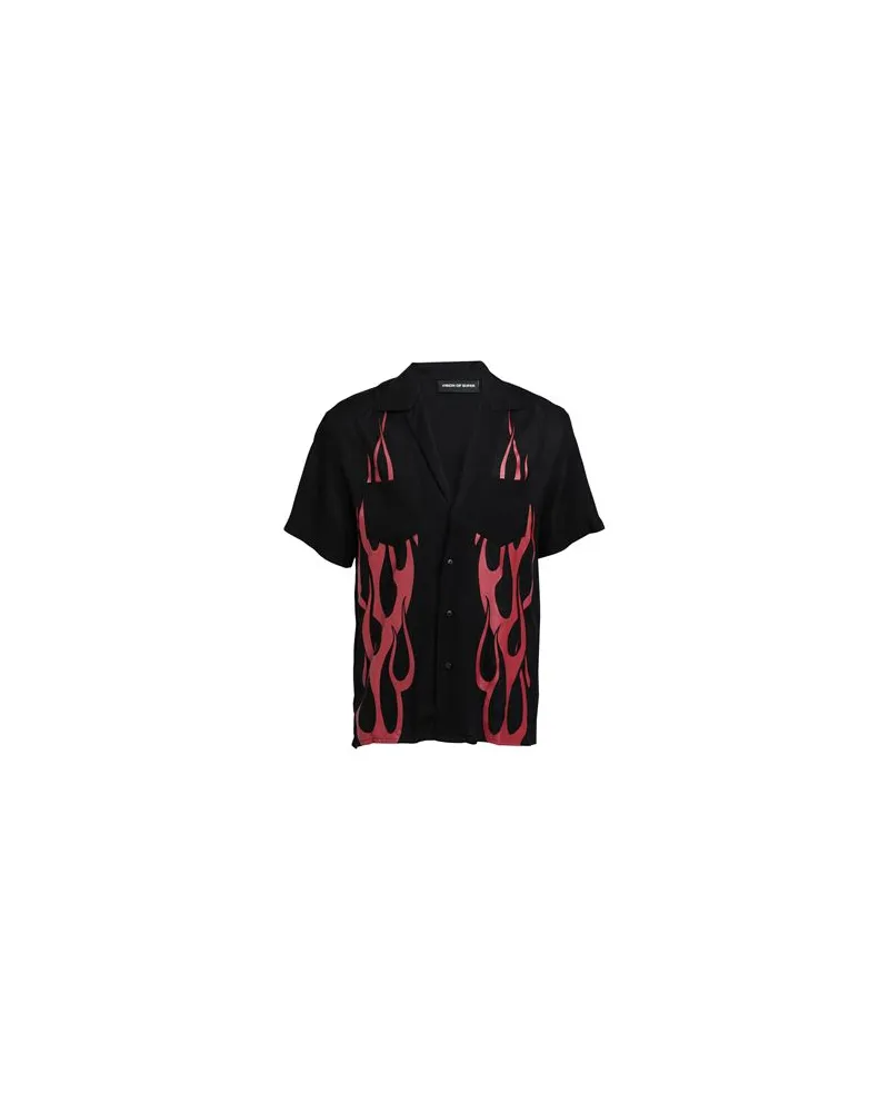 Vision Of Super TOPS - Hemdenauf YOOX.COM Schwarz