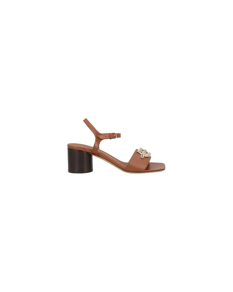 Ferragamo SCHUHE - Sandalenauf YOOX.COM Braun