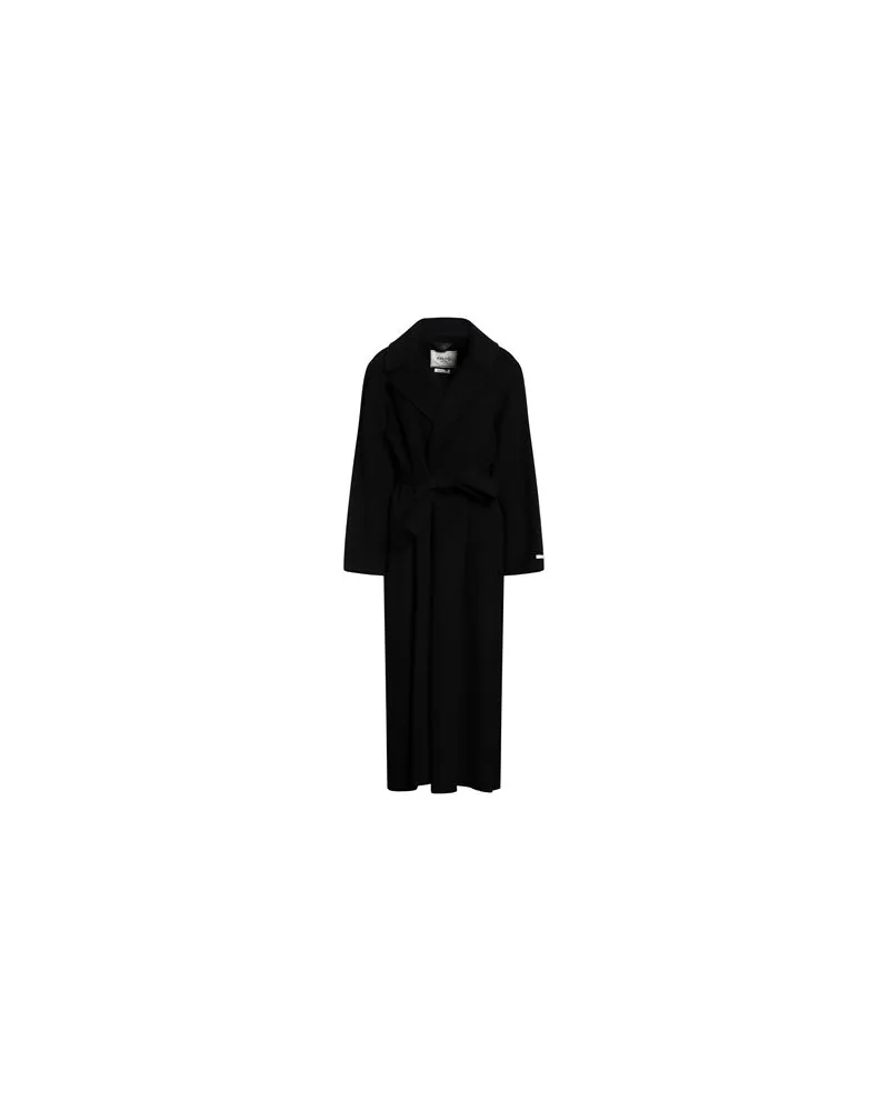 Paltò JACKEN & MÄNTEL - Mäntelauf YOOX.COM Schwarz
