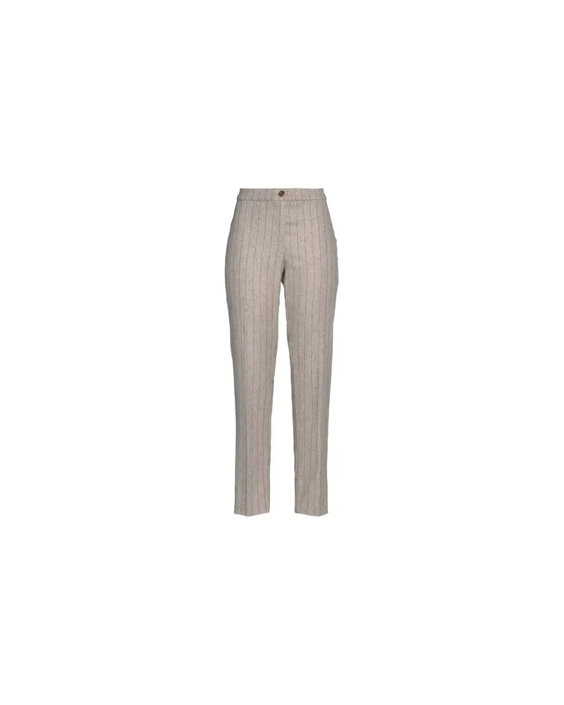 Diana Gallesi HOSEN & RÖCKE - Hosenauf YOOX.COM Maulwurfsgrau