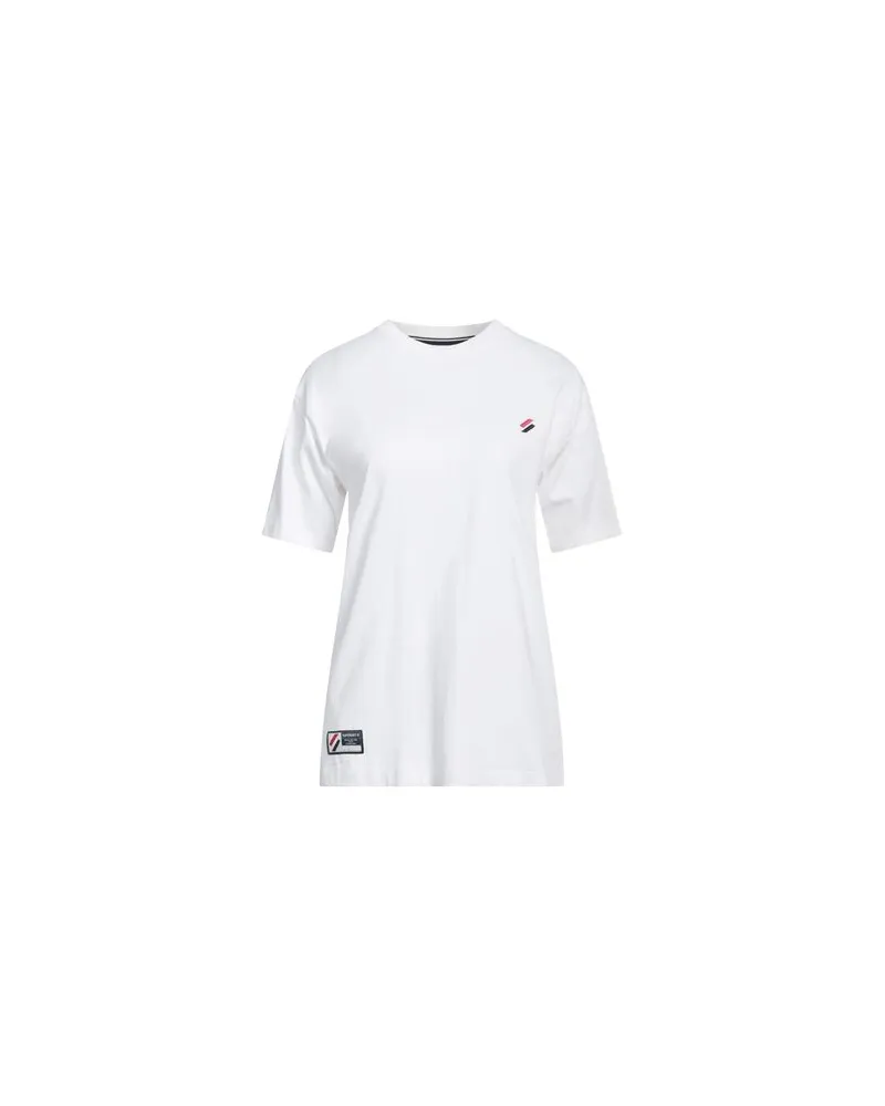 Superdry. TOPS - T-shirtsauf YOOX.COM Weiß