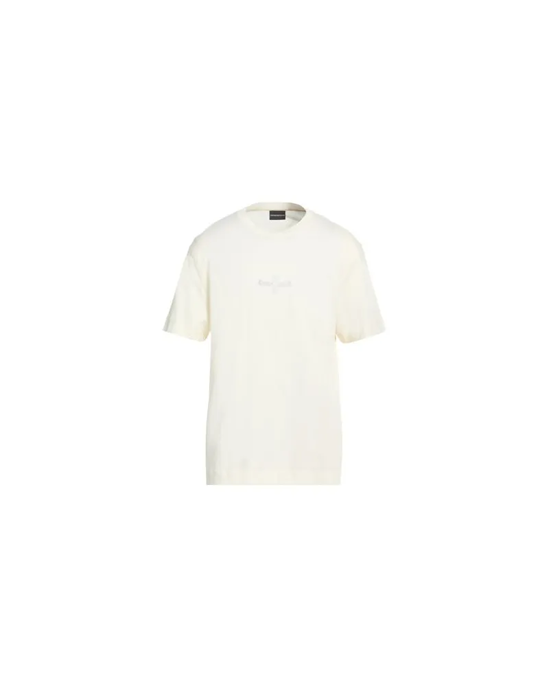 Emporio Armani TOPS - T-shirtsauf YOOX.COM Elfenbein