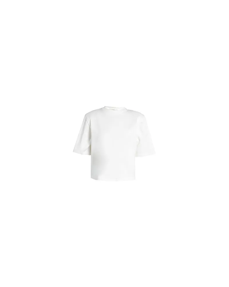 NINEMINUTES T-SHIRT IN COTONE  - TOPS - T-shirtsauf YOOX.COM Weiß