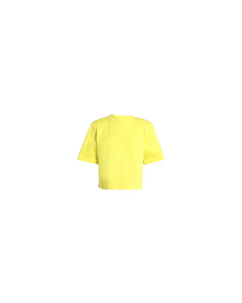 NINEMINUTES T-SHIRT IN COTONE  - TOPS - T-shirtsauf YOOX.COM Gelb