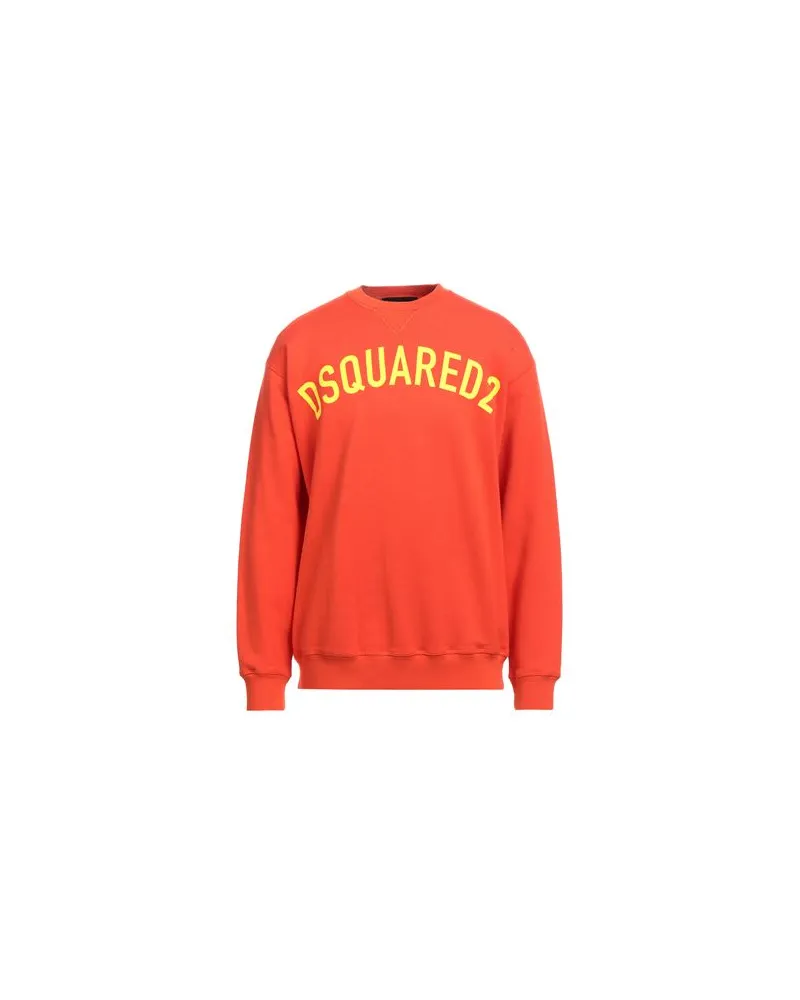 Dsquared2 TOPS - Sweatshirtsauf YOOX.COM Orange