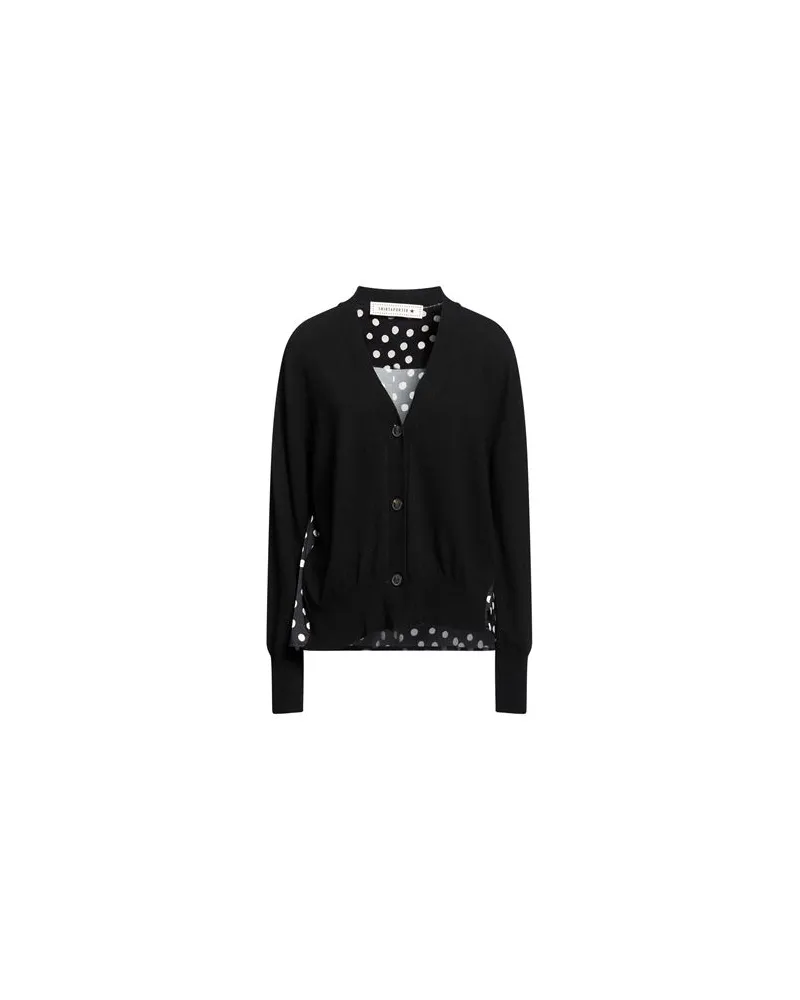 SHIRTAPORTER STRICKWAREN - Strickjackenauf YOOX.COM Schwarz