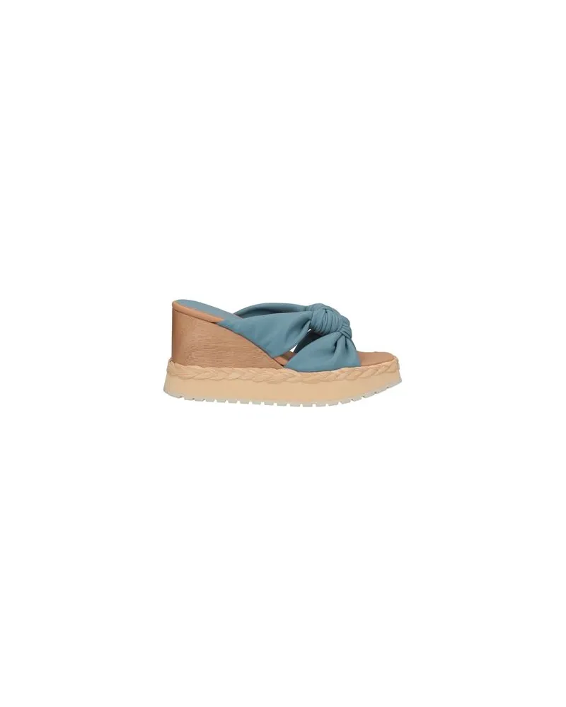 Paloma Barceló SCHUHE - Sandalenauf YOOX.COM Blaugrau