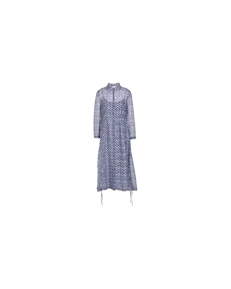 Tory Burch KLEIDER - Midi-Kleiderauf YOOX.COM Taubenblau
