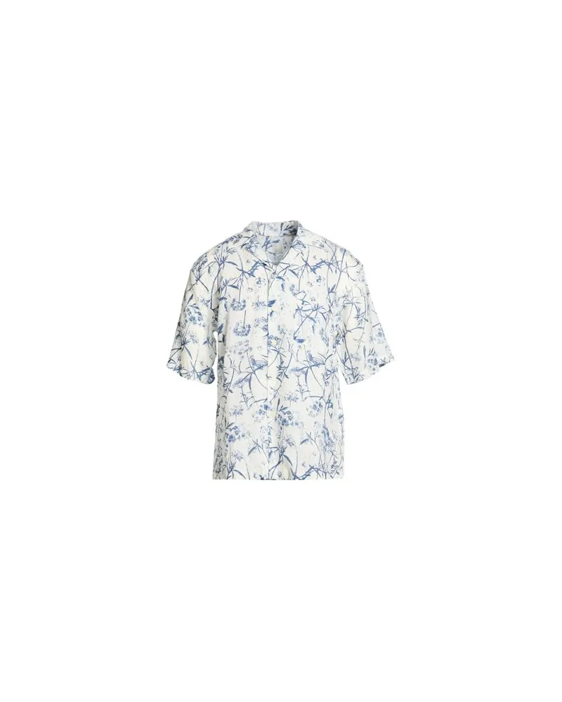 120% Lino TOPS - Hemdenauf YOOX.COM Taubenblau
