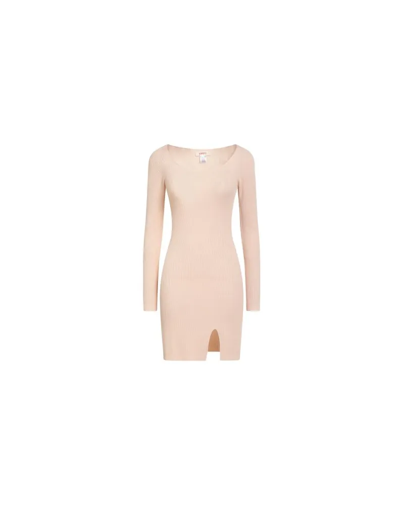 KONTATTO KLEIDER - Mini-Kleiderauf YOOX.COM Beige