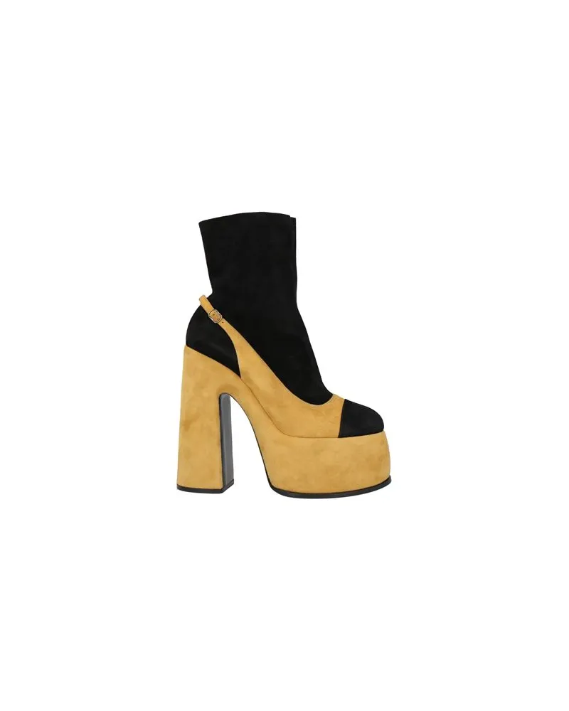Casadei SCHUHE - Stiefelettenauf YOOX.COM Gelb