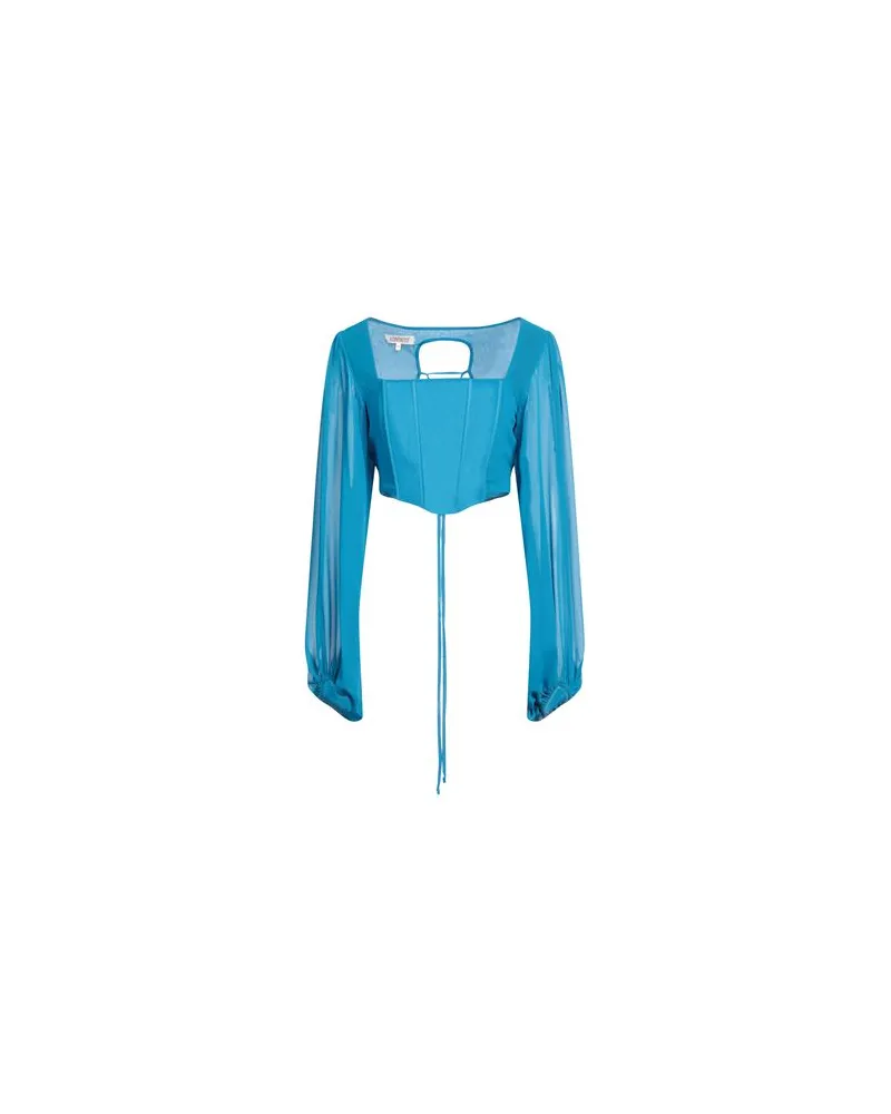 KONTATTO TOPS - Topsauf YOOX.COM Azurblau