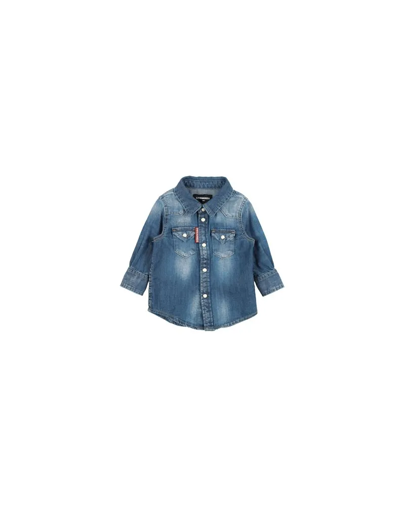 Dsquared2 TOPS - Jeanshemdenauf YOOX.COM Blau