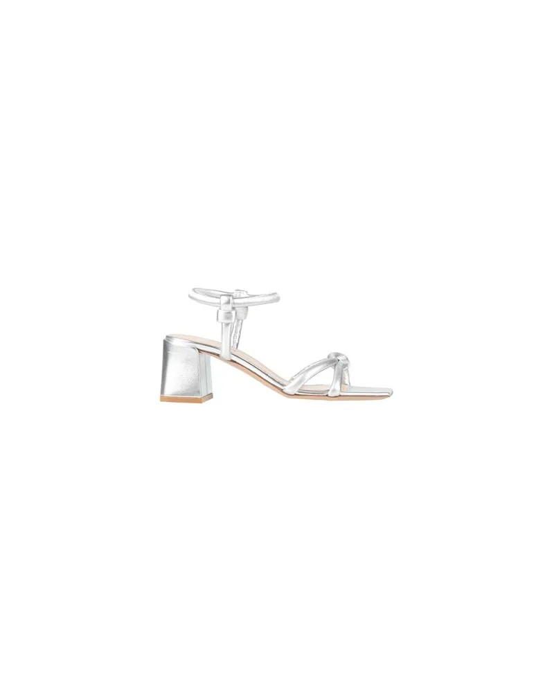 Gianvito Rossi SCHUHE - Sandalenauf YOOX.COM Silber