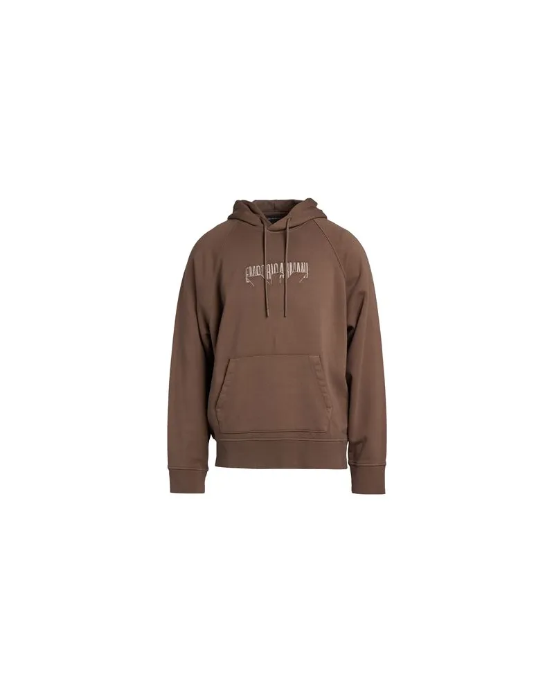 Emporio Armani TOPS - Sweatshirtsauf YOOX.COM Khaki