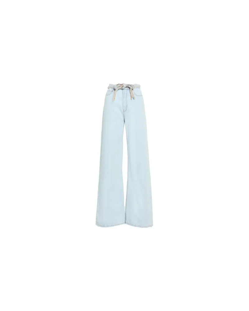 Forte Couture HOSEN & RÖCKE - Jeanshosenauf YOOX.COM Blau