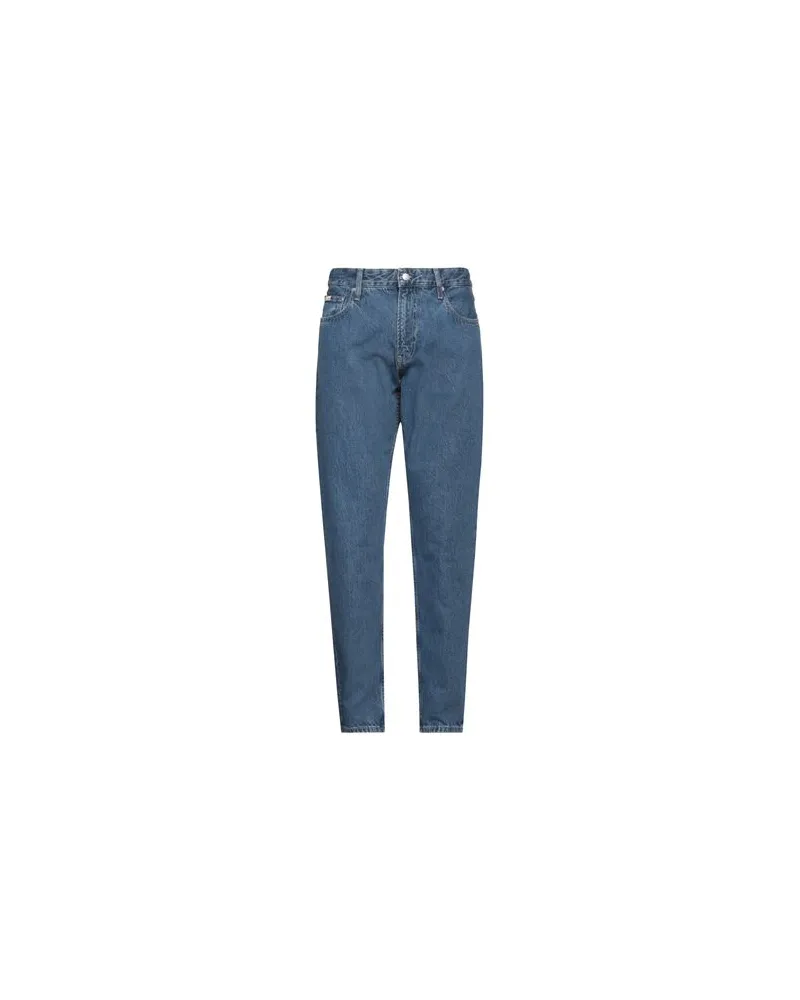 Calvin Klein HOSEN & RÖCKE - Jeanshosenauf YOOX.COM Blau