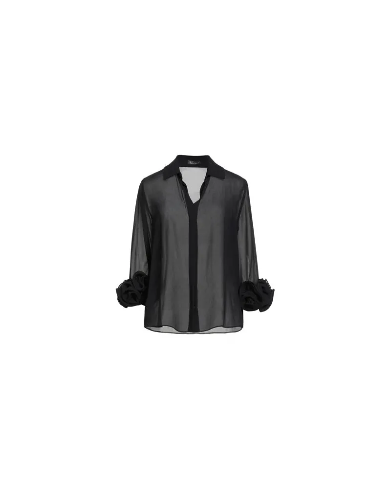 Hanita TOPS - Hemdenauf YOOX.COM Schwarz