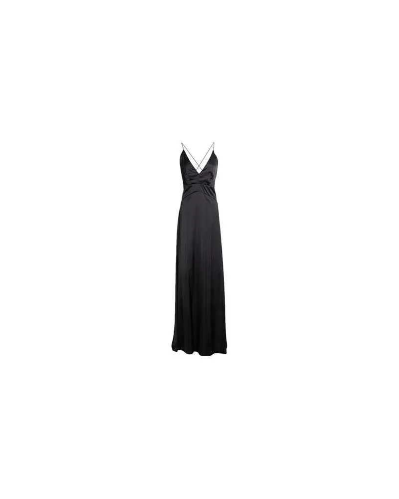 YES ZEE by Essenza KLEIDER - Maxi-Kleiderauf YOOX.COM Schwarz