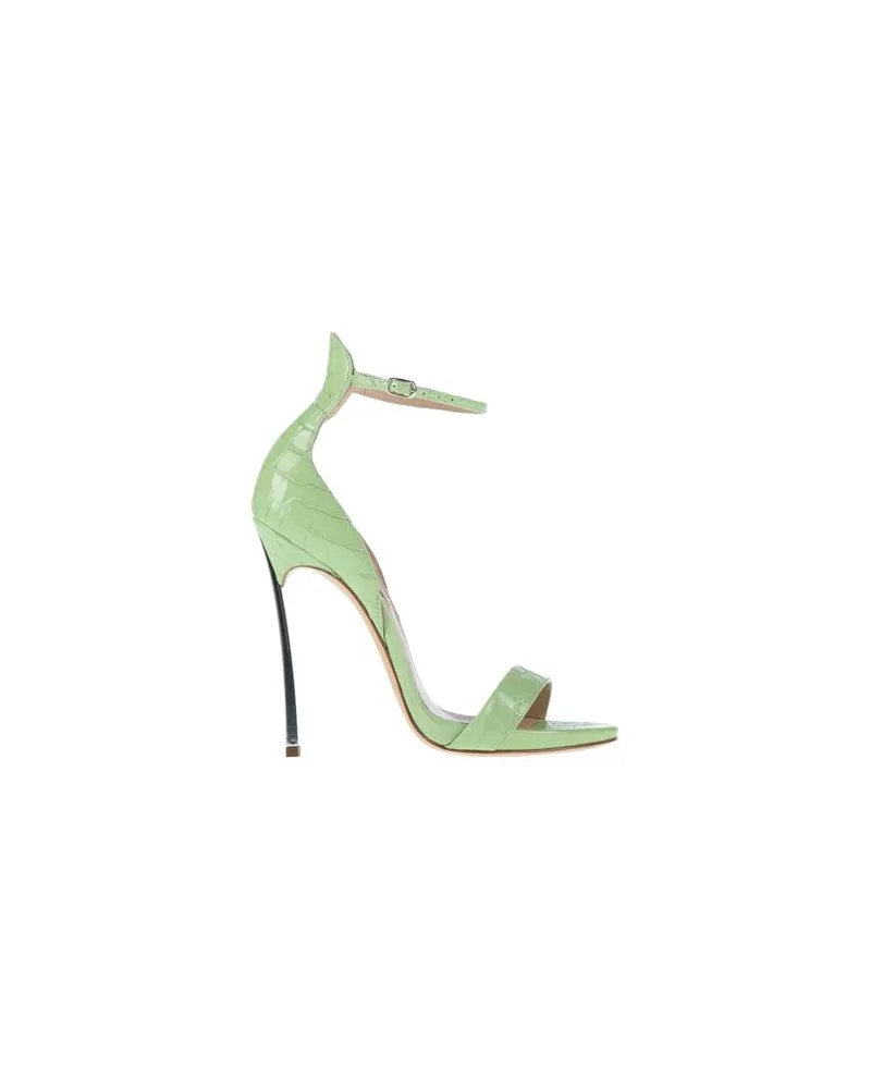 Casadei SCHUHE - Sandalenauf YOOX.COM Säuregrün