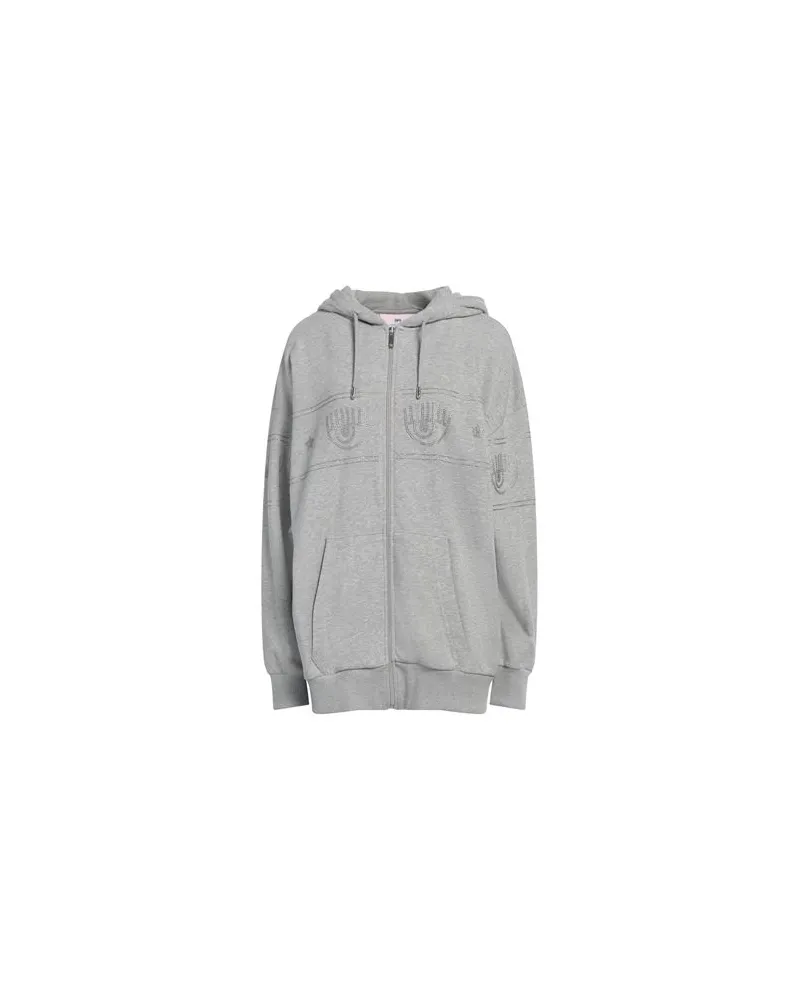 Chiara Ferragni TOPS - Sweatshirtsauf YOOX.COM Hellgrau