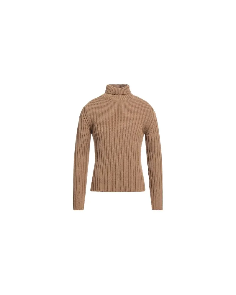 Ten c STRICKWAREN - Rollkragenpulloverauf YOOX.COM Kamel
